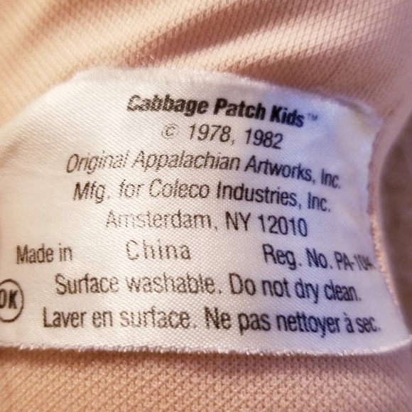 1984 Cabbage Patch Kids Doll Coleco Bald Blue Eyes Vintage Collectible - Picture 13 of 14